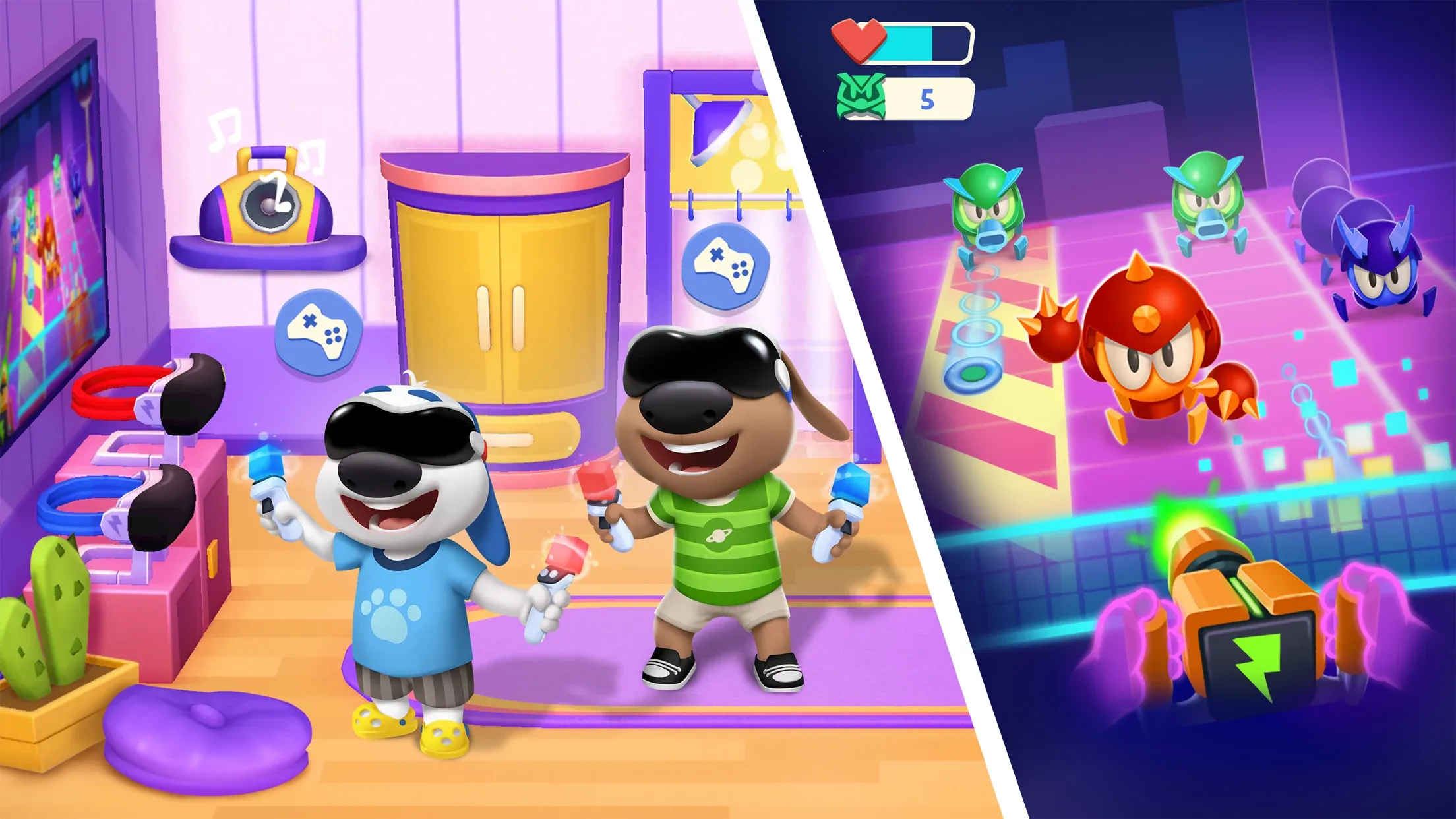 My Talking Tom Friends 2 screenshot 2